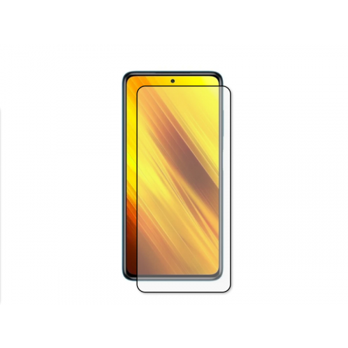 Защитное стекло Red Line для Poco X3 Full Screen Tempered Glass Full Glue Black УТ000038310 / УТ000036662