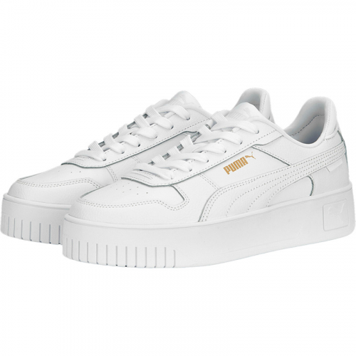 Кроссовки Puma Carina Street р.40.5 EUR White-White Gold 38939001