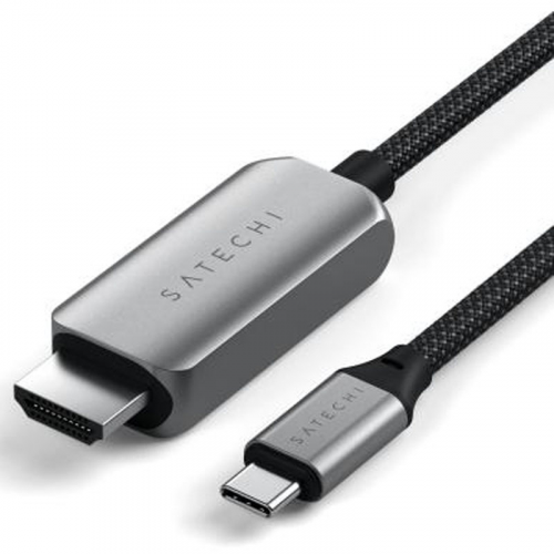 Аксессуар Satechi USB-C - HDMI 2.1 2m Space Grey ST-YH8KCM