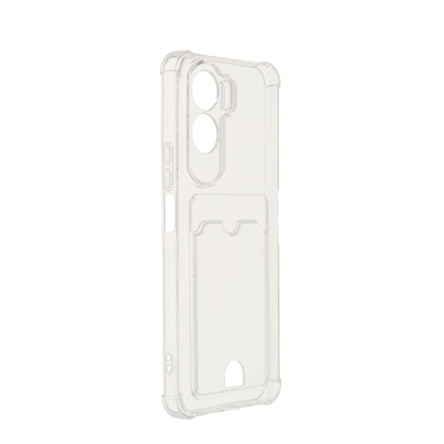 Чехол Zibelino для Honor 90 Lite 5G Silicone Card Holder защита камеры Transparent ZSCH-HON-90-LITE-CAM-TRN