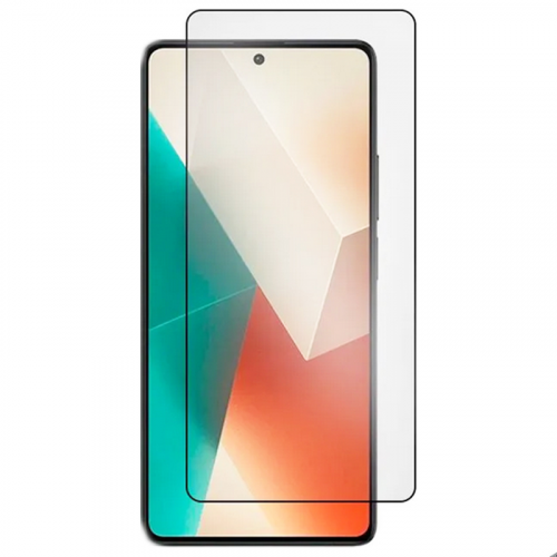 Защитное стекло Red Line для Poco M6 Pro 4G Full Screen Tempered Glass Full Glue Black УТ000038492