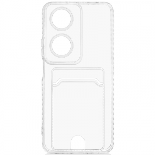 Чехол DF для Honor X7b Silicone с отделением для карты hwCardcase-08