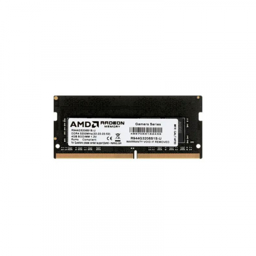 Модуль памяти AMD R9 RTL DDR4 SO-DIMM 3200MHz PC4-25600 CL22 - 4Gb R944G3206S1S-U