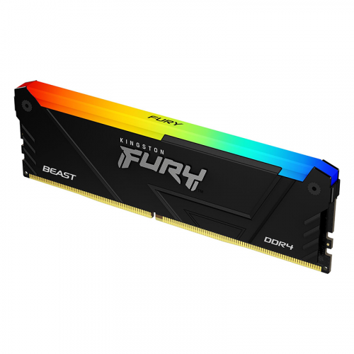 Модуль памяти Kingston Fury Beast RGB RTL Gaming DDR4 DIMM 3600MHz PC4-28800 CL18 - 16Gb KF436C18BB2A/16