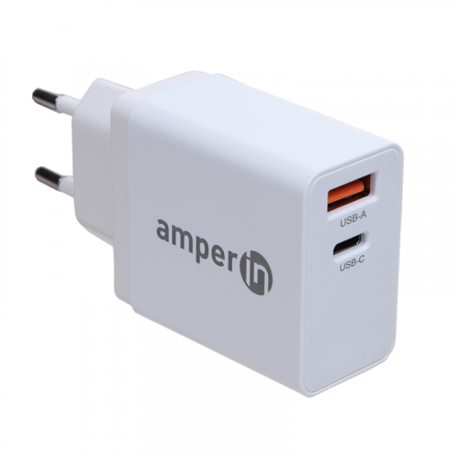 Зарядное устройство Amperin YDS-TC045-011PK USB-A - USB-C 45W White 101843