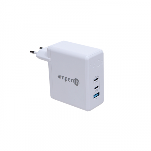 Зарядное устройство Amperin YDS-TC140-012A GaN Charger 140W White 103435