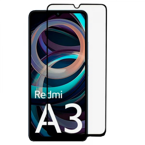 Защитное стекло Zibelino для Xiaomi Redmi A3 4G / Poco C61 4G 5D Black ZTG-5D-XMI-A3-BLK
