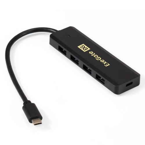 Хаб USB ExeGate DUB-4CP/1 USB Type C - 4xUSB3.0 EX293986RUS