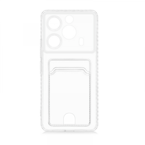 Чехол DF для Tecno Pova 6 Pro 5G Silicone с отделением для карты tCardCase-10