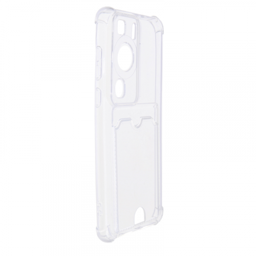 Чехол Zibelino для Huawei P60 / P60 Pro Silicone Card Holder защита камеры Transparent ZSCH-HUA-P60-CAM-TRN