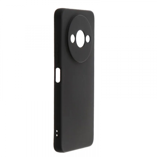 Чехол Zibelino для Xiaomi Redmi A3 4G / Poco C61 4G Soft Matte с микрофиброй Black ZSMF-XIA-RDM-A3-BLK