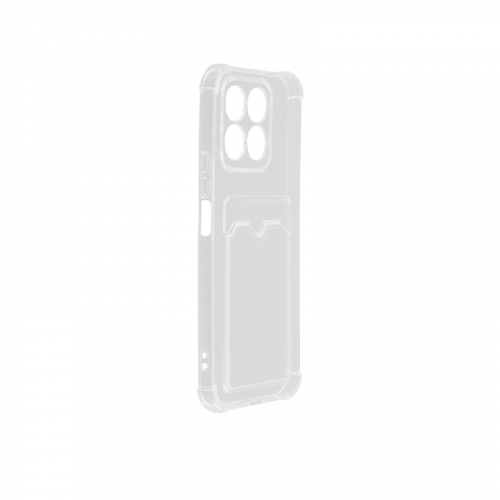 Чехол iBox для Honor X8b Crystal с кардхолдером Silicone Transparent УТ000038707