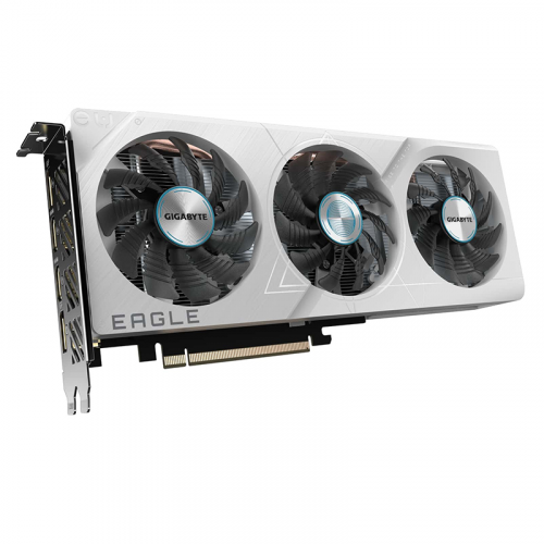 Видеокарта GigaByte RTX 4060 EAGLE OC ICE 8Gb 2505MHz PCI-E 4.0 8192Mb 17000MHz 128-bit 2xHDMI 2xDP GV-N4060EAGLEOC ICE-8GD