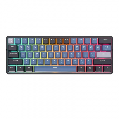Клавиатура Royal Kludge RK61 Plus (Switch RK Blue) Black 6935280818240
