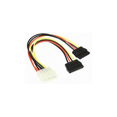 Аксессуар Переходник питания Vcom 1big to 2xSATA VPW7572