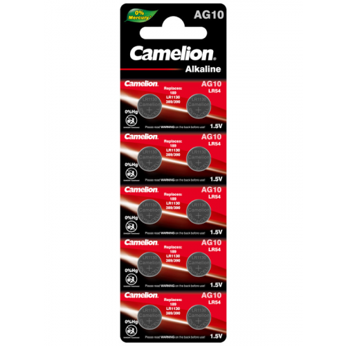 Батарейка Camelion LR1130 G10 BL-10 AG10-BP10 (10 штук)