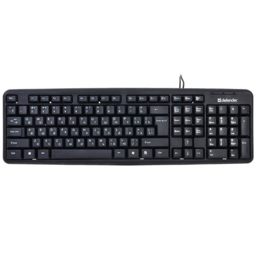 Клавиатура Defender Element HB-520 USB Black 45522