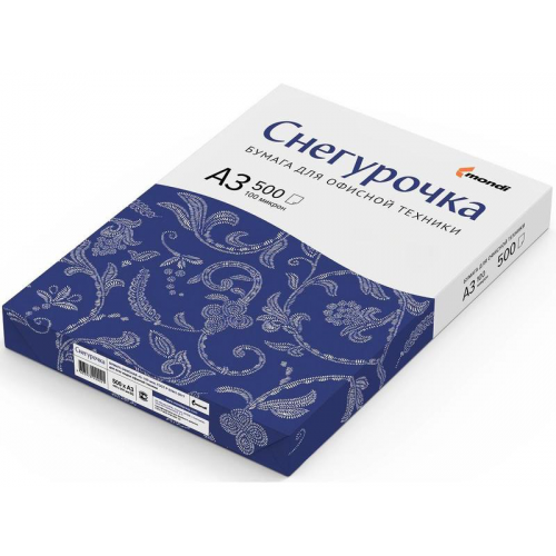Бумага Снегурочка A3 80g/m2 500 листов 110095