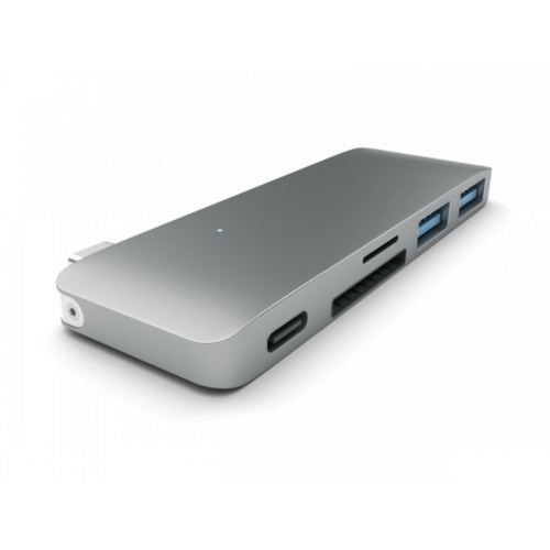 Satechi Combo Hub 3 in 1 USB Type-C USB 3.0 Space Grey B019PHF9UY / ST-TCUPM