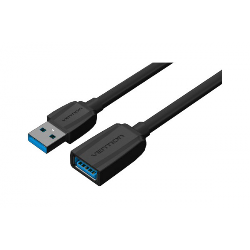 Аксессуар Vention USB 3.0 AM - AF 50cm Black Edition VAS-A45-B050