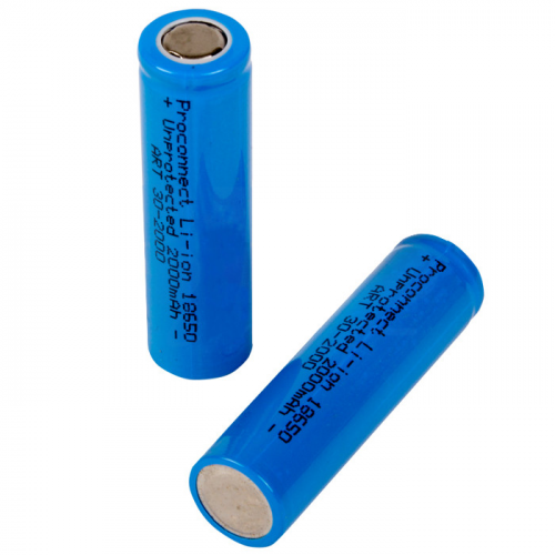 Аккумулятор ProConnect 10 штук 18650 Li-Ion 2000 mAh 3.7V 30-2000
