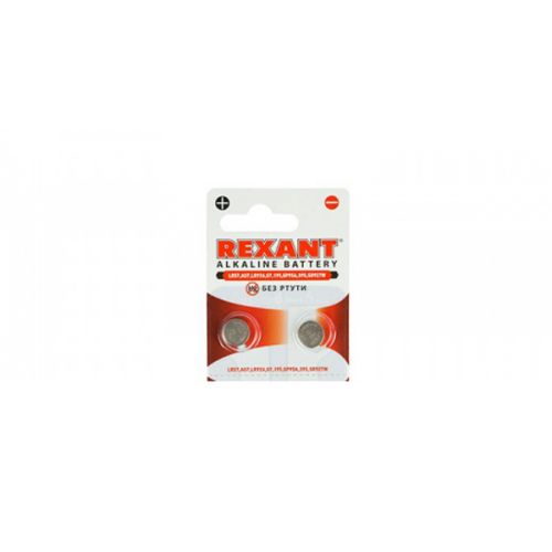 Батарейка Rexant LR57/AG7/LR926/G7/195/GP95A/395/SR927W 30-1034 (2 штуки)