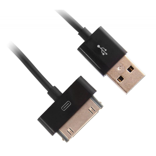 Аксессуар Rexant USB для iPhone 4 / 4S 1m Black 18-1124