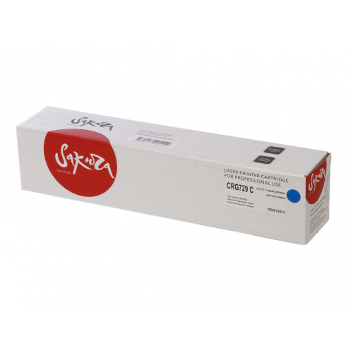 Картридж Sakura SACRG729C Cyan