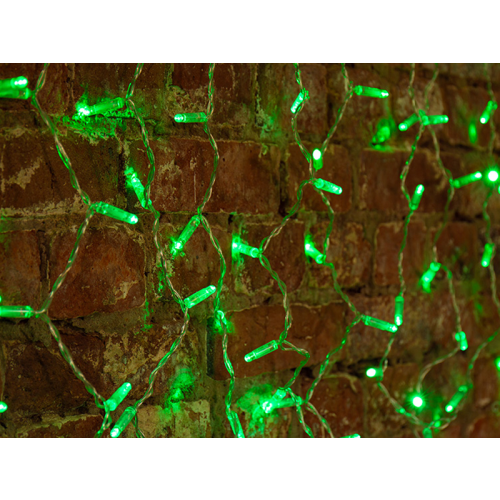 Гирлянда Neon-Night Светодиодный Дождь 2x0.8m 160 LED Green 235-104