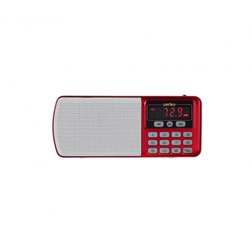 Радиоприемник Perfeo Егерь FM+ i120 Red