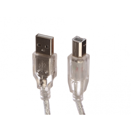Аксессуар Gembird Cablexpert Pro USB2.0 AM/AF 1.8m Transparent CCF-USB2-AMAF-TR-6