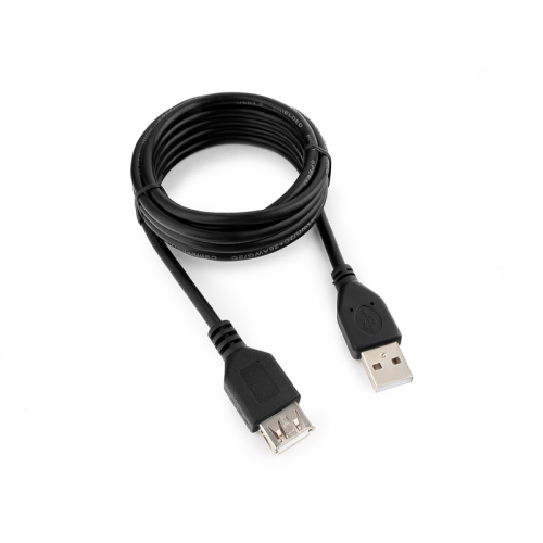 Аксессуар Gembird Cablexpert Pro USB2.0 AM/AF 1.8m Black CCP-USB2-AMAF-6