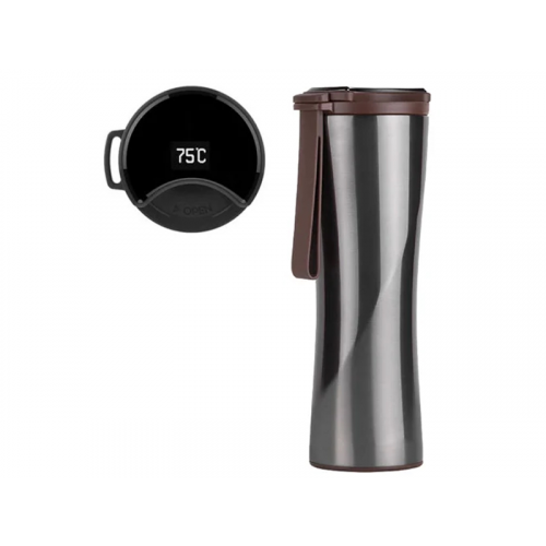Термокружка Xiaomi Kiss Kiss Fish Light Smart Insulation Cup 430ml Grey