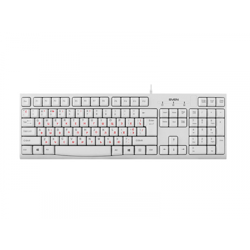 Клавиатура Sven KB-S300 White SV-016647