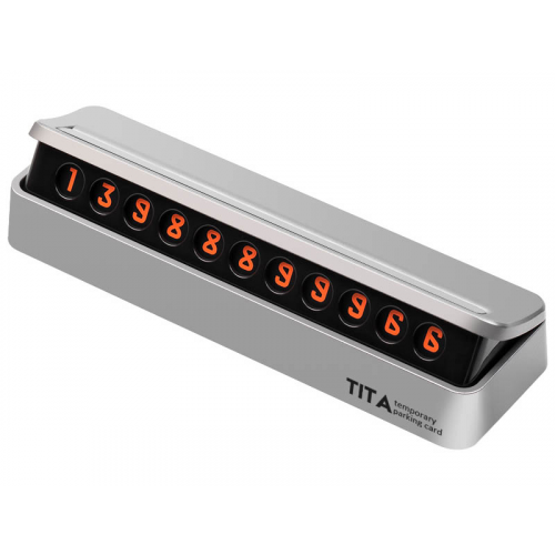 Xiaomi TITA Temporary Parking Card Silver