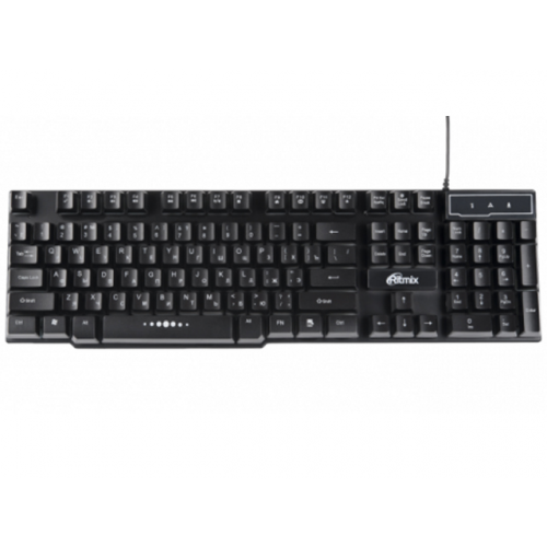 Клавиатура Ritmix RKB-200BL Black