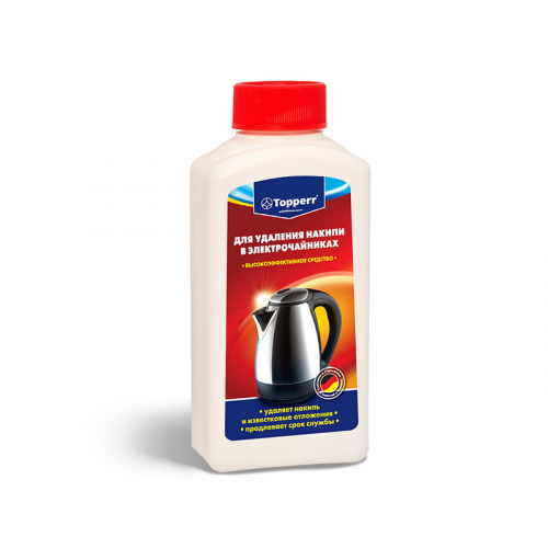 Средство для очистки от накипи чайников Topperr 250ml 3031