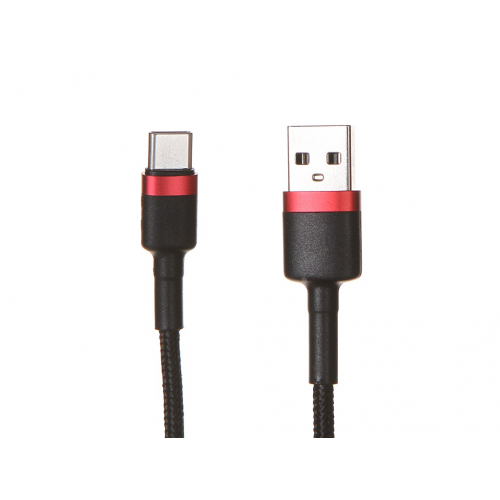 Аксессуар Baseus Cafule Type-C 2A 2m Red-Black CATKLF-C91