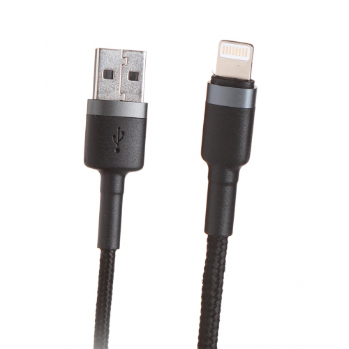 Аксессуар Baseus APPLE 8-pin Cafule 1.5A 2m Grey-Black CALKLF-CG1