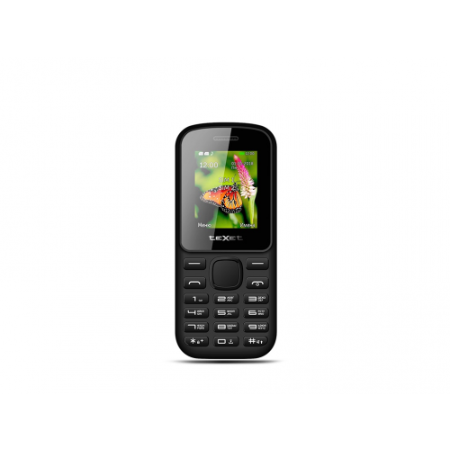 Сотовый телефон teXet TM-130 Black-Red