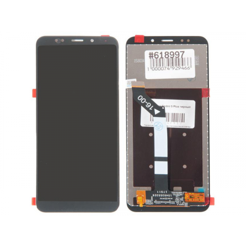 Дисплей RocknParts для Xiaomi Redmi 5 Plus Black 618997