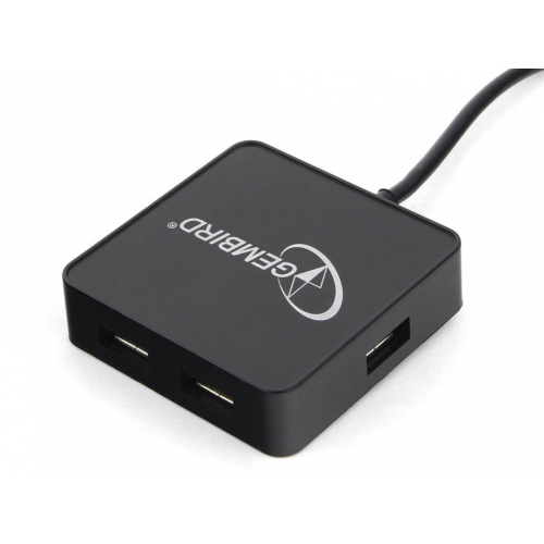 Хаб USB Gembird 4 Ports UHB-242 USB 2.0 Black
