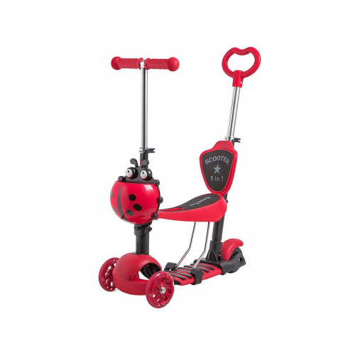 Самокат Novatrack Disco-Kids Red 120SB.DISCOKIDS.RD9