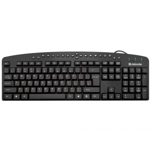 Клавиатура Defender Atlas HB-450 Black 45450