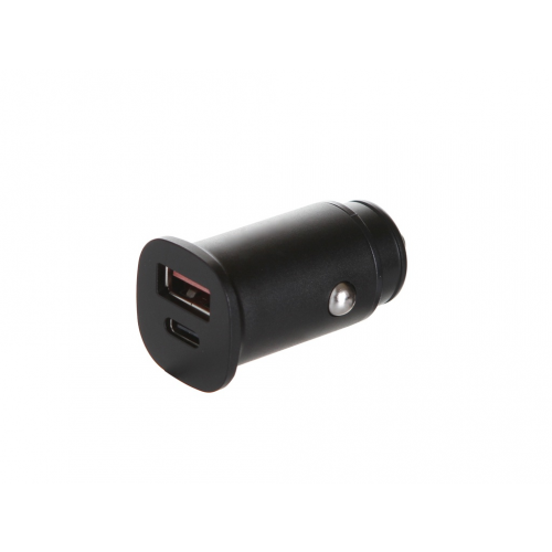 Зарядное устройство Baseus Square Metal A+C 30W PPS Car Charger Black CCALL-AS01