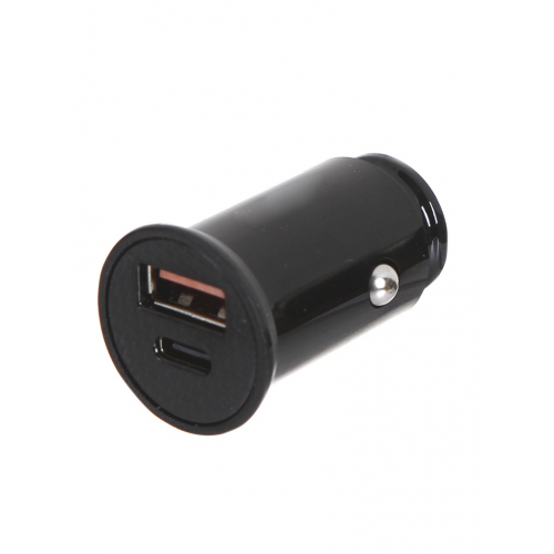 Зарядное устройство Baseus Circular Plastic A+C 30W PPS Car Charger Black CCALL-YS01