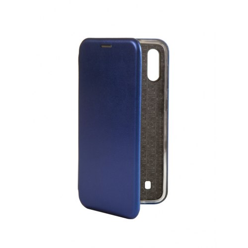 Чехол Innovation для Samsung Galaxy M10 Book Silicone Magnetic Blue 15518
