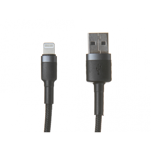Аксессуар Baseus Cafule Special Edition USB - Lightning 2.4A 1m Grey-Black CALKLF-BG1