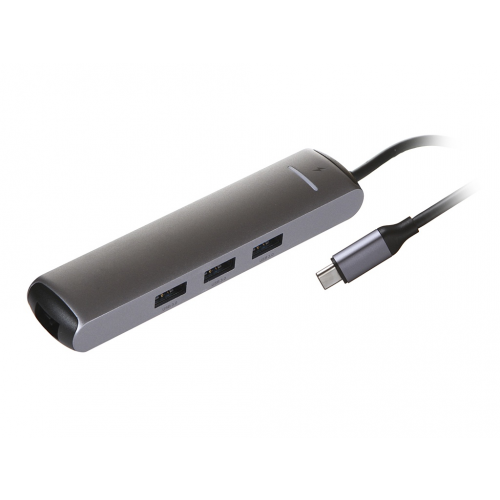 Хаб USB Baseus Grey CAHUB-J0G