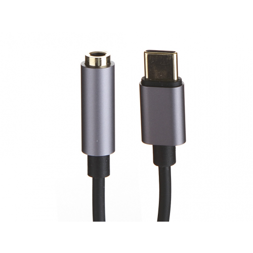 Аксессуар Baseus L54 Type-C Male to Jack 3.5mm Female Adapter Deep Grey CATL54-0G